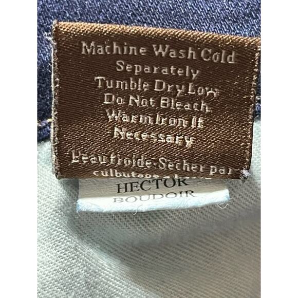 James Jeans Womens 29 Hector Low Rise Bootcut Dark Wash Denim Stretch Blue - Picture 8 of 8